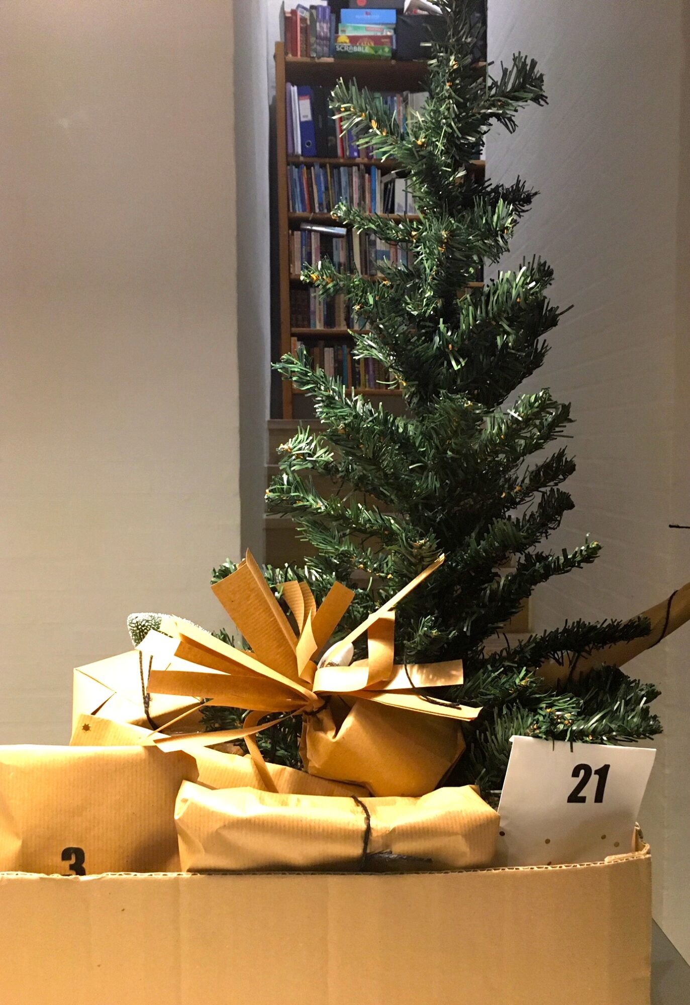 Juletræspakkekalender klar til afgang